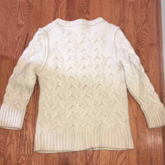 🍂🍁 Fall Ann Taylor Pearl Embellished Wool Sweater Sz S. - Picture 5 of 6
